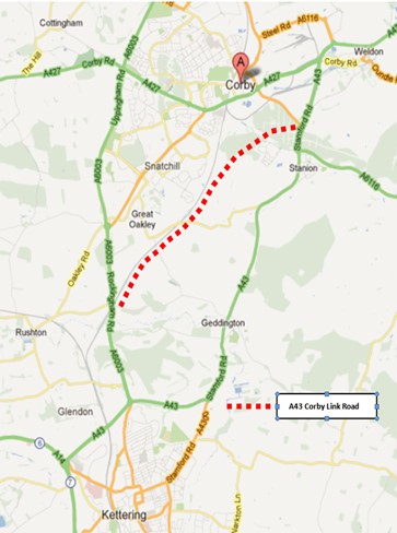 a43 Corby